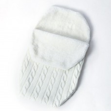 Sleeping Bag - White Knit